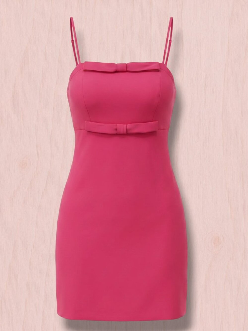 Prabal Gurung for JCPenney Bubblegum Pink Bow Front‎ Cocktail Dress